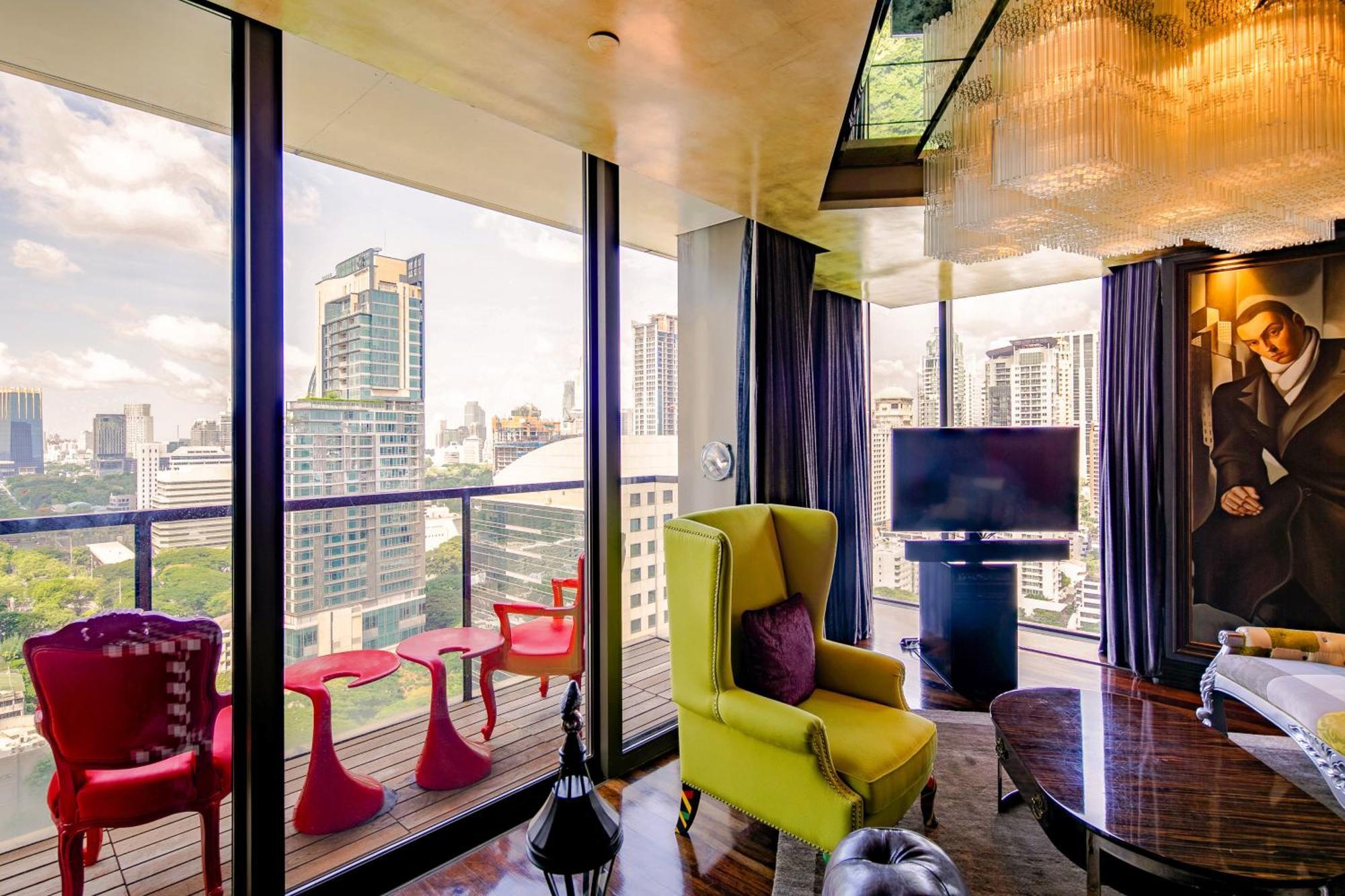 Hotel Indigo Bangkok Wireless Road By Ihg Exterior foto A suite at the hotel