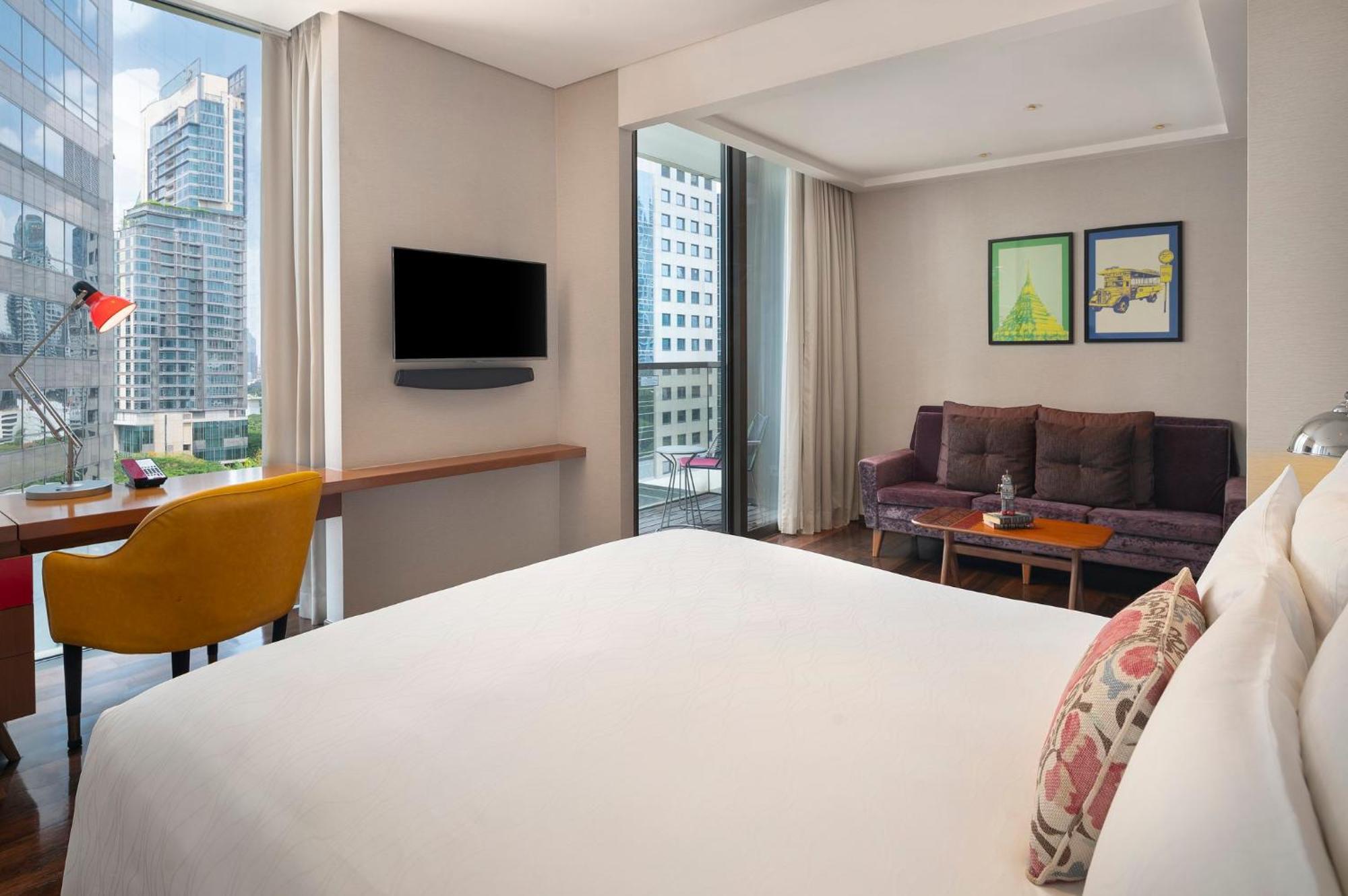Hotel Indigo Bangkok Wireless Road By Ihg Exterior foto